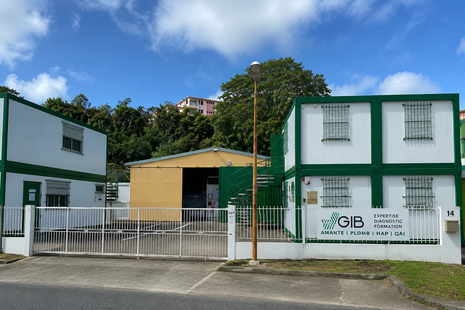 Locaux de GIB ING EXPERTISE à Rivière-Salée, Martinique